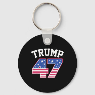 Trump 47 President Elect Usa America Inauguration Keychain