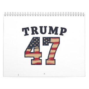 Trump 47 Proud Maga American inauguration Day  Calendar