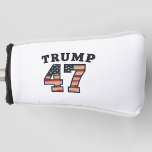 Trump 47 Proud Maga American inauguration Day  Golf Head Cover