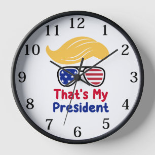 Trump 47 - That's My President  Clock