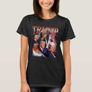 Trump 4eva 4th Of July Forever Love President We T T-Shirt