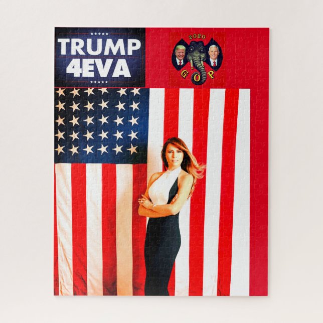 TRUMP 4EVA JIGSAW PUZZLE (Vertical)