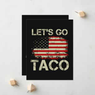 Trump Always Chickens Out Let's Go Taco Announcement