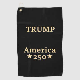 Trump America 250 Personalized Name Best Gift Golf Towel