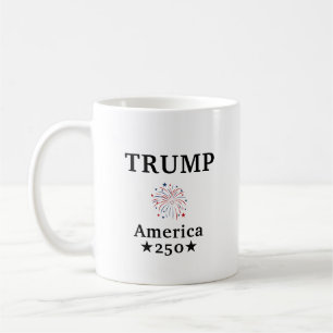 Trump America 250 Personalized Name  Coffee Mug