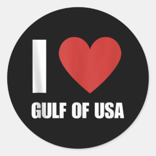Trump America Gulf Of Mexico President Trump Gulf Classic Round Sticker
