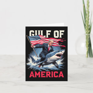 Trump America Shark Gulf Of Usa 2025 Card