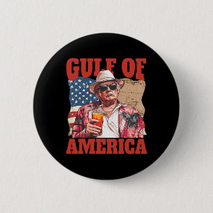 Trump America's Gulf Mexico President Trump 2025 A 2 Inch Round Button