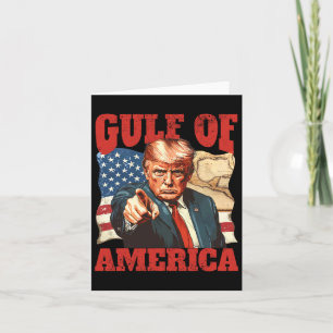 Trump America's Gulf Mexico President Trump 2025 Card