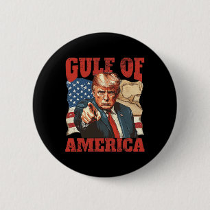 Trump America's Gulf Mexico President Trump 2  Inch Round Button