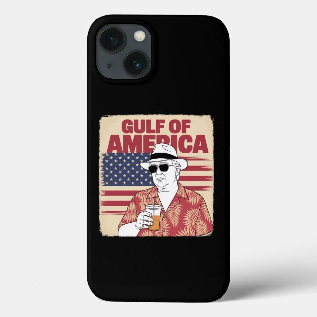 Trump America's Gulf Mexico President Trump  Case-Mate iPhone Case (Back)