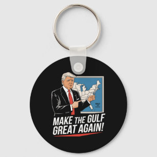 Trump America's Gulf Mexico President Trump Gulf A Keychain