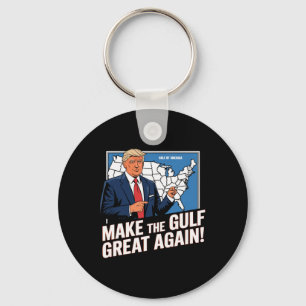 Trump America's Gulf Mexico President Trump Gulf A Keychain