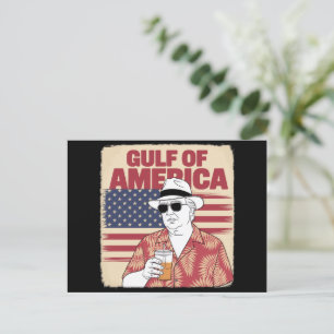 Trump America's Gulf Mexico President Trump  Postcard