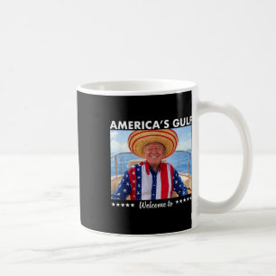 Trump America's Gulf Mexico President Trump Sombre Coffee Mug