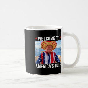 Trump America's Gulf Mexico President Trump Sombre Coffee Mug