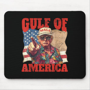 Trump America's Gulf Mexico President Trump Sombre Mouse Pad