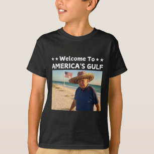 Trump America's Gulf Mexico President Trump Sombre T-Shirt