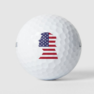 TRUMP and Flag Golf Balls