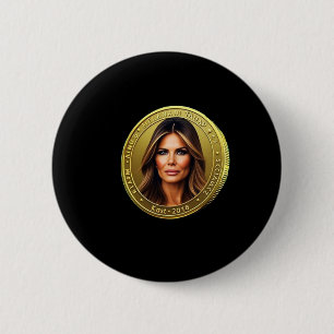 Trump And Melania Currency Launches Meme Coin Trum 2 Inch Round Button