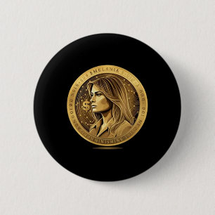 Trump And Melania Currency Launches Meme Coin Trum 2 Inch Round Button