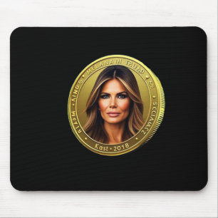 Trump And Melania Currency Launches Meme Coin Trum Mouse Pad