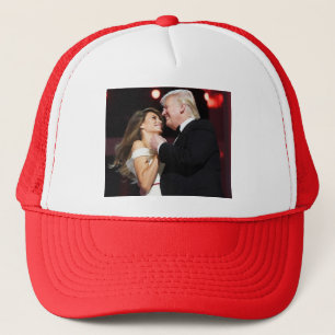 Trump-and-Melania Trucker Hat