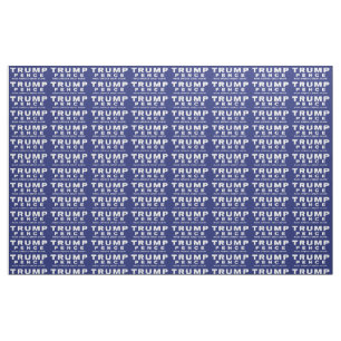 Trump and Pence Great Again, ZSSG Fabric
