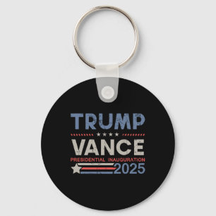 Trump And Vance President Inauguration Day 2025 Me Keychain