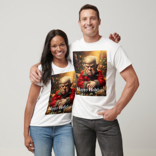 Trump As an Angry Christmas Elf T-Shirt
