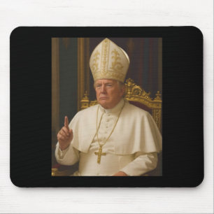 Trump As Pope Tee Meme Funny 1 Mouse Pad