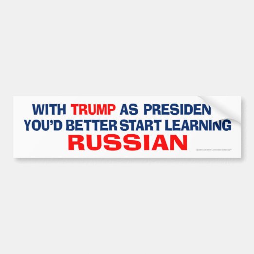 Trump Putin President Bumper Stickers, Car Stickers & Car Decals