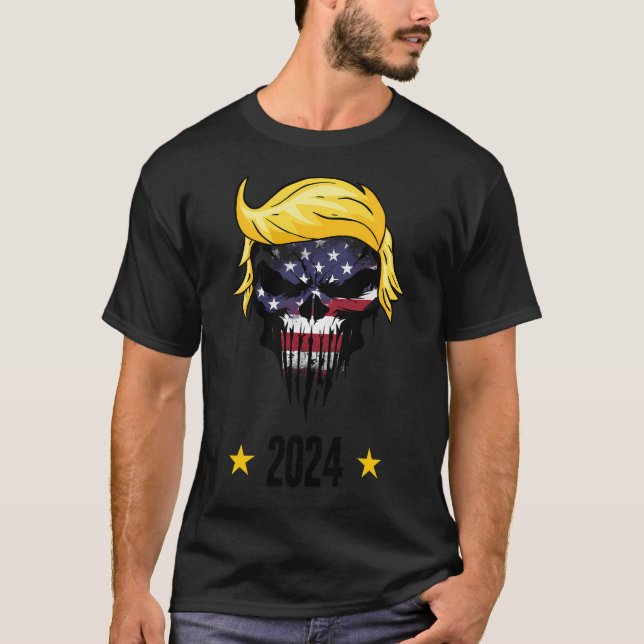 Trump As Punisher T-Shirt (Front)