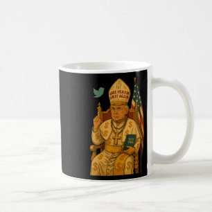 Trump As Vatican Church Pope Trump Coffee Mug