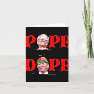 Trump As Vatican Church Pope Trump Funny Vatican C Card