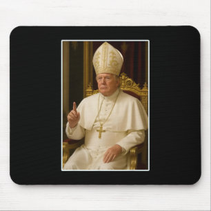 Trump As Vatican Church Pope Trump Funny Vatican C Mouse Pad