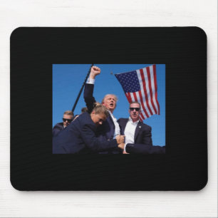Trump Attack On Trump Fight For America Trump Unde Mouse Pad