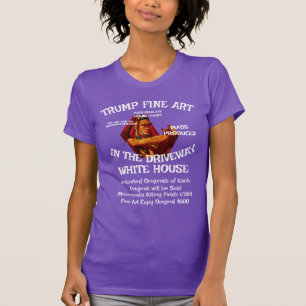 Trump Bans Fornication Adultery Blue States T-Shirt