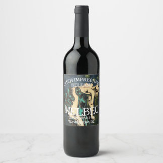 Trump Bans Women's Voting Midterm Elections 2026 Wine Label