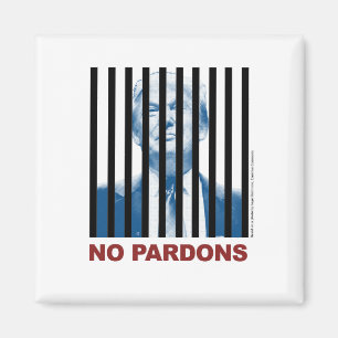 Trump Behind Bars -- No Pardons 3 Magnet