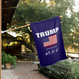 TRUMP BEST PRESIDENT EVER 45 & 47 YARD FLAG