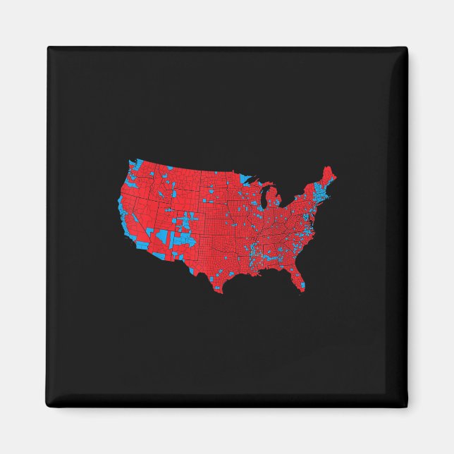 Trump Better Coverage 2024 Electoral Interactive M Magnet (Front)