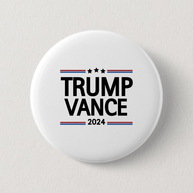 Trump Better Coverage Than 5g 2 Sided Funny Humour Inch Round Button (Front)