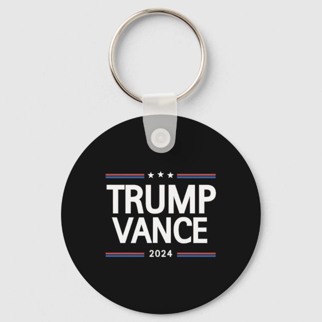 Trump Better Coverage Than 5g - 2 Sided Funny Poli Keychain (Front)