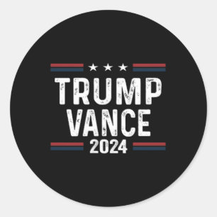 Trump Better Coverage Than 5g Can You Hear Us Now  Classic Round Sticker