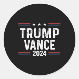Trump Better Coverage Than 5g Can You Hear Us Now  Classic Round Sticker