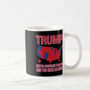 Trump Better Coverage Than 5g Political Map  Coffee Mug