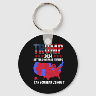 Trump Better Coverage Than 5g Usa Election Map Tru Keychain