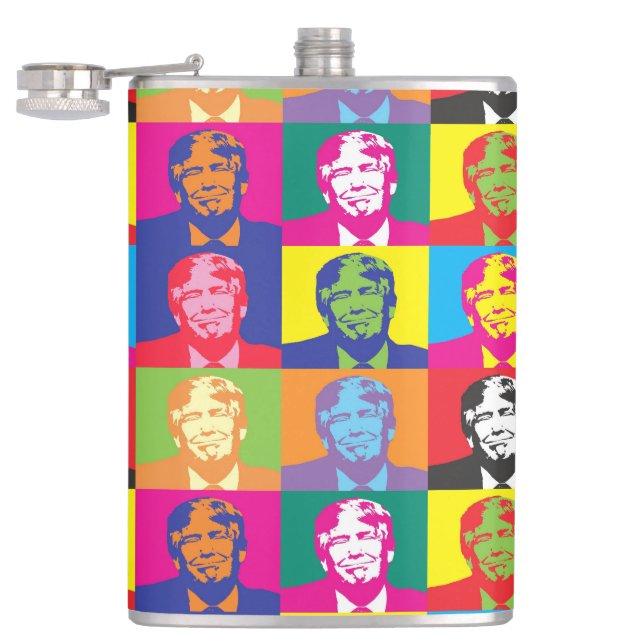 TRUMP Big T Hip Flask (Opened)