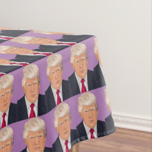 TRUMP BIRTHDAY PAPTY Tablecloth
